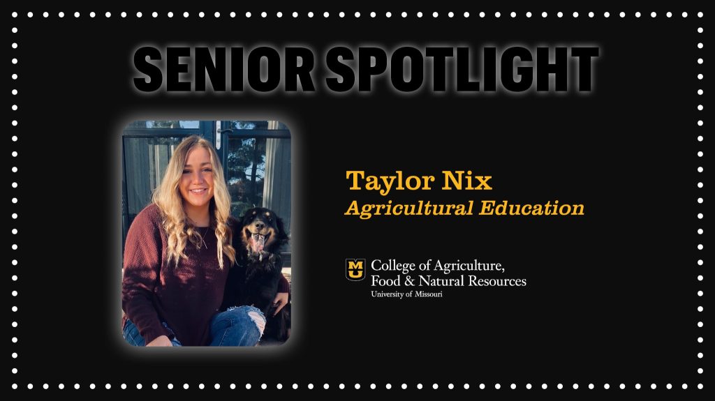 Senior Spotlight: Taylor Nix